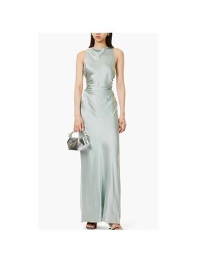 Reformation Anaiis Silk Maxi Dress